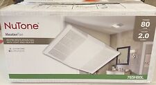 NuTone 80 CFM Ceiling Bathroom Exhaust Fan With Light And 1300 Watt Heater picture