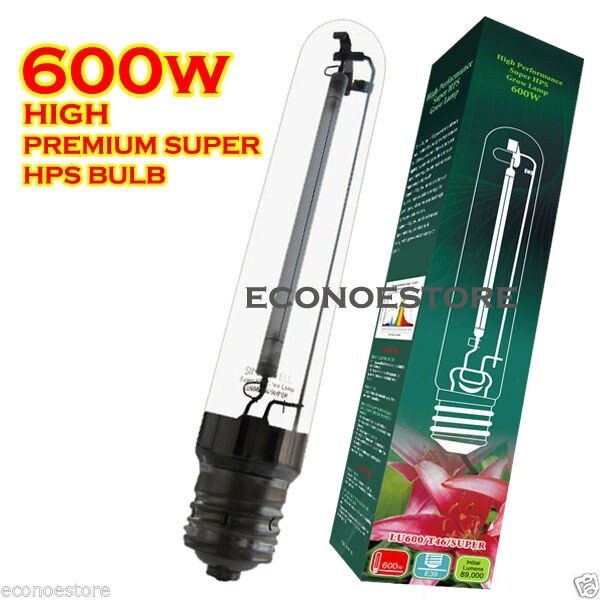 HPS 600W HYDROPONIC GROW LIGHT BULB GROW LAMP High Pressure Sodium