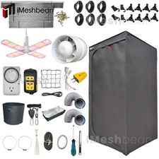 Complete Grow Tent Kit w/Full Spectrum Grow Light+Ventilation System+Timer+Tools picture
