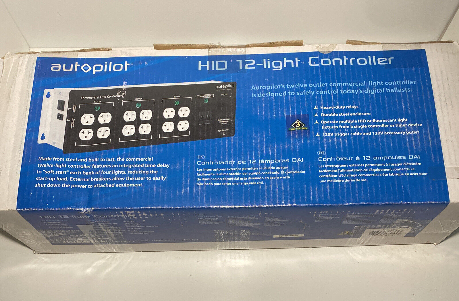 Autopilot Commercial High Power HID 12 Light Controller