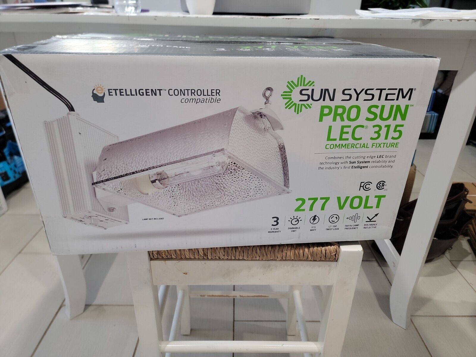 (LOT OF 2)Sun System Pro Sun LEC 315 277 Volt Etelligent Compatible - Lamp N/A
