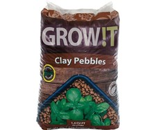 Hydrofarm GROWT pH Stable, Pre-Washed Clay Pebbles, 4mm-16mm, 40L picture