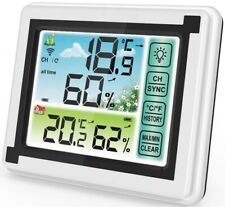 Weather station digital Thermometer Hygrometer Indoor Outdoor Temperature picture