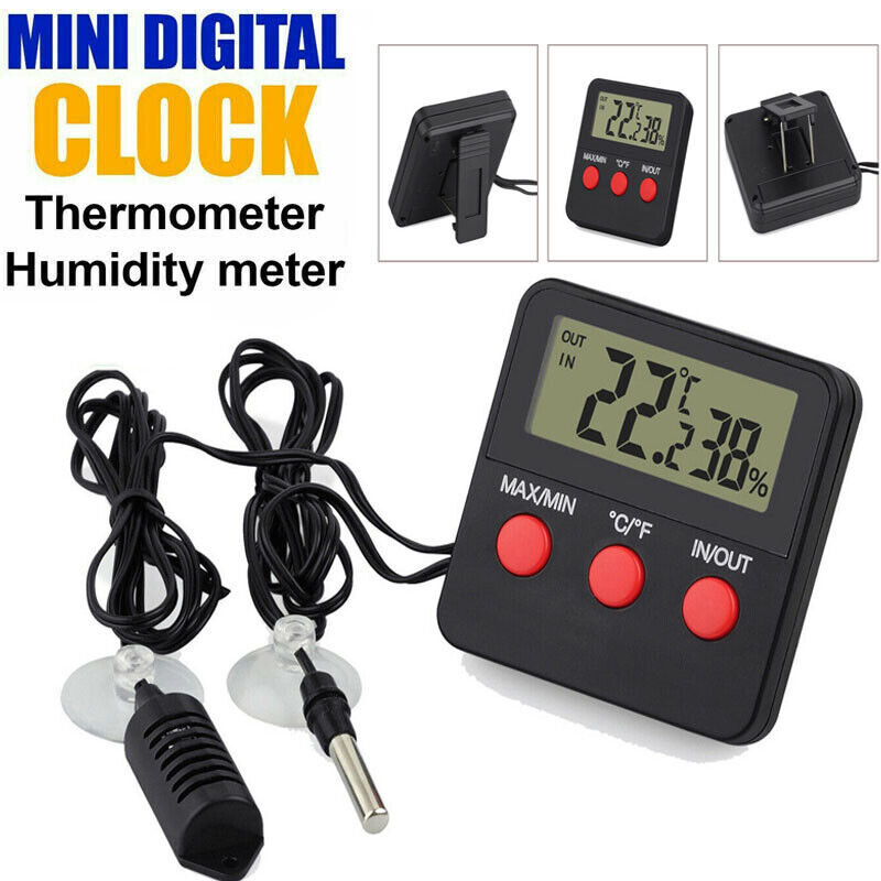 Digital LCD Thermometer Hygrometer Humidity Temperature Meter Mini Indoor Tester
