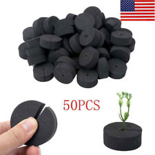 US 50Pcs Clone Collars Cloner Foam Premium Insert For Garden Cloning Plant Black picture