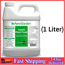 AeroGarden Hydroponic 1 Liter Liquid Plant Food Nutrients - NEW picture