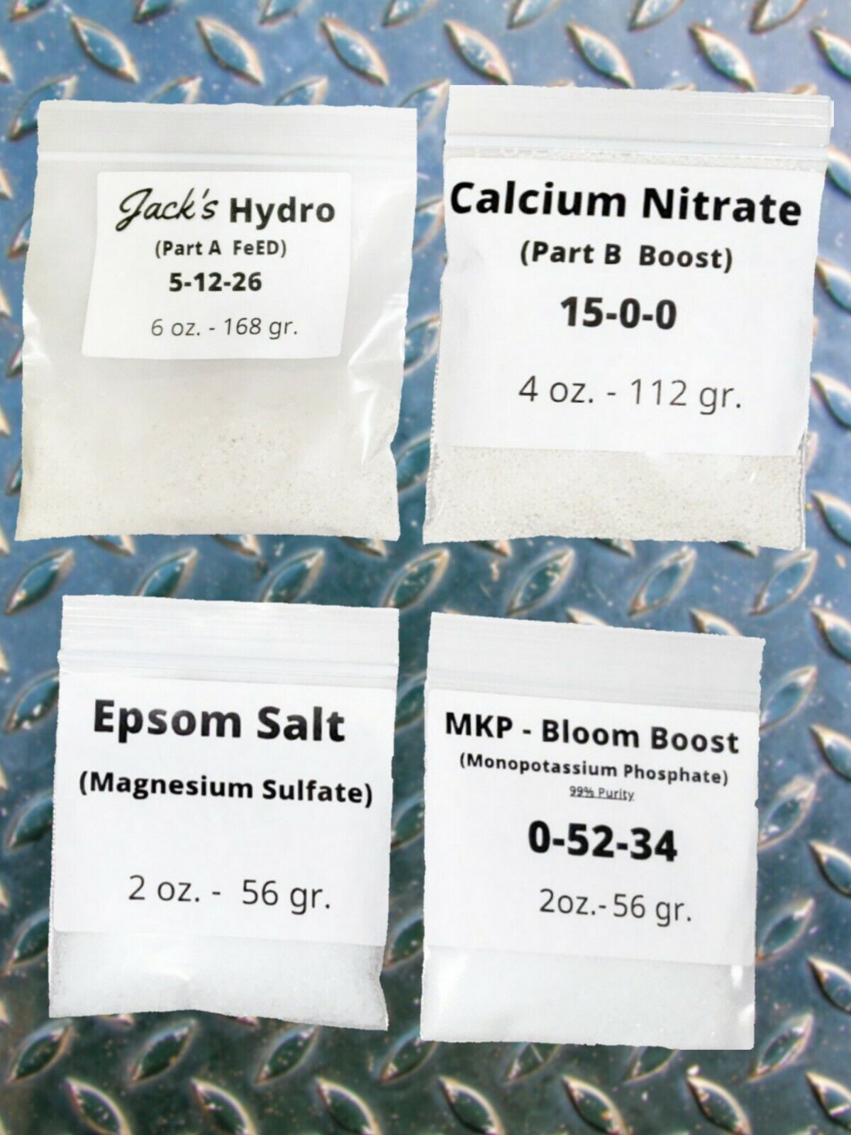 14oz kit Jacks 321 Hydroponic Nutrient fertilizer Coco DWC MKP Bloom Booster 