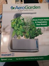 AeroGarden 3 Pods In-Home Garden System With LED Lights - Gray picture