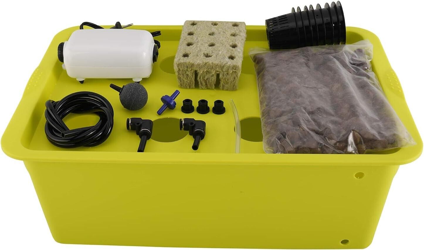 Hydroponic System Growing Kit 8 Site Self Watering Indoor DWC Hydroponic System