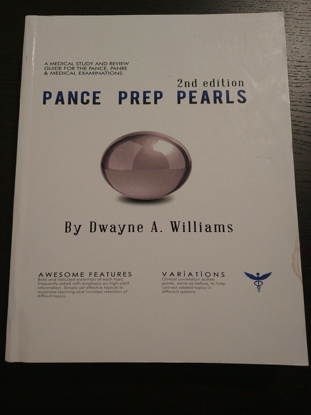 Pance Prep Pearls 2nd Edition by Dwayne Williams (2017, Trade Paperback)