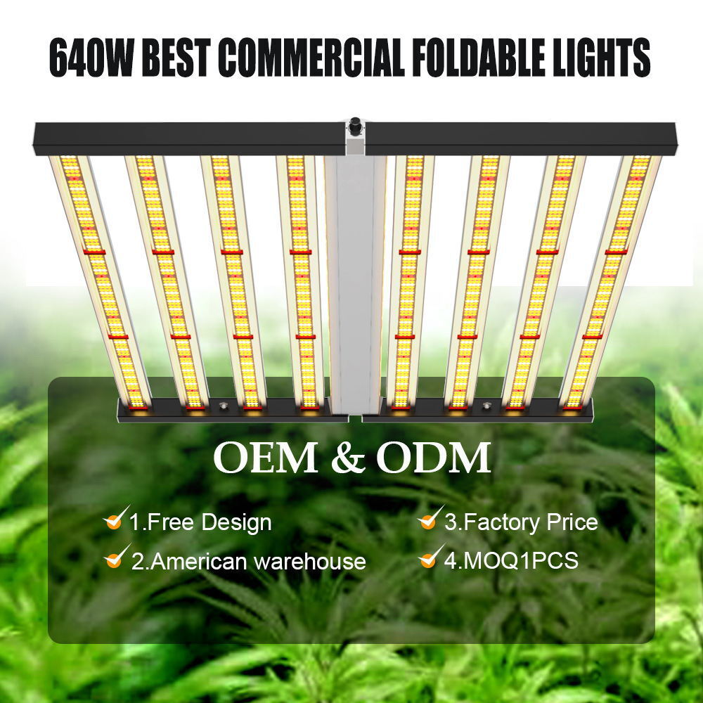 Phlizon FD6500 SAMSUNG LED Grow Light Strip Full Spectrum Indoor Commercial Lamp