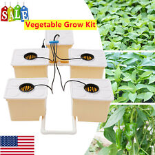 Hydroponic Buckets Drip Growing System Square Bucket Grow Kit Full System picture