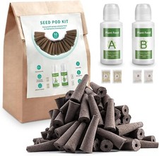 50pcs Grow Sponge A&B Solid Nutrient Plant Food Refill Seed Pod Kit Root Starter picture