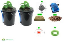 Hydroponics Deep Water Culture DWC Hydroponic System, 5 Gallon [Set of 2] picture