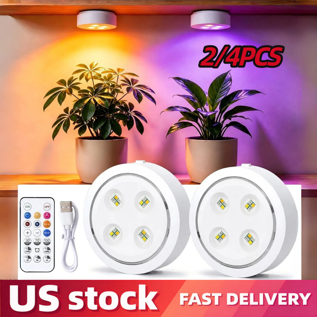 2/4× Cordless Rechargeable Grow Lights for Indoor Plants, LED Plant Lamp Indoor 2/4× Cordless Rechargeable Grow Lights for Indoor Plants, LED Plant Lamp Indoor