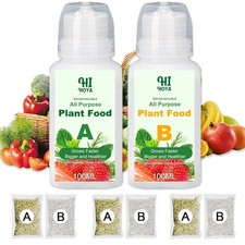 Hydroponics Nutrients (800Ml Total), Plant Food a & B for Hydroponic Growing Sys picture