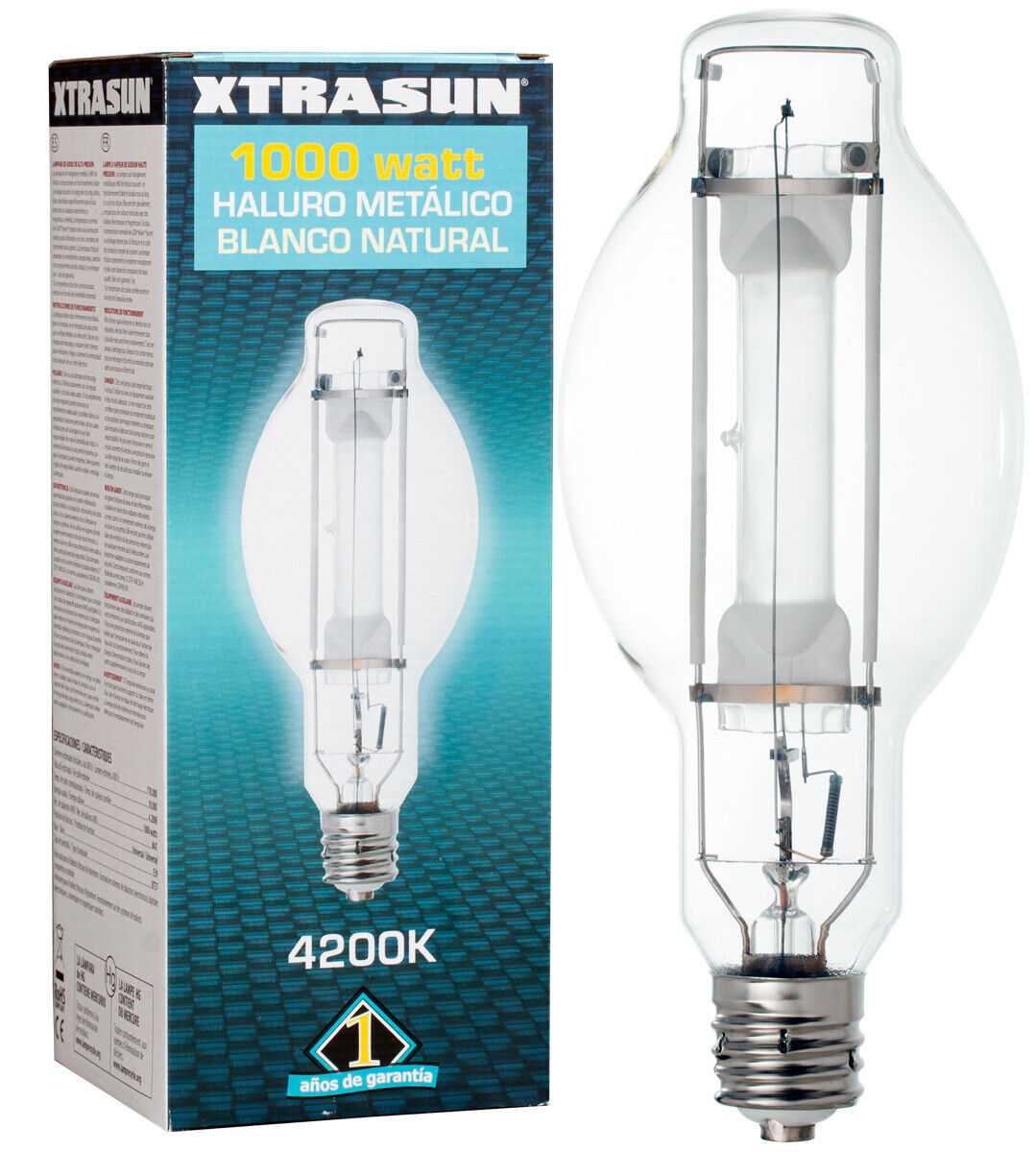 Xtrasun Metal Halide (MH) Lamp, 1000W, 4200K