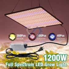 Grow Light 1200W Full Spectrum LED for Indoor Plant Growth 4x4 ft Coverage Area picture