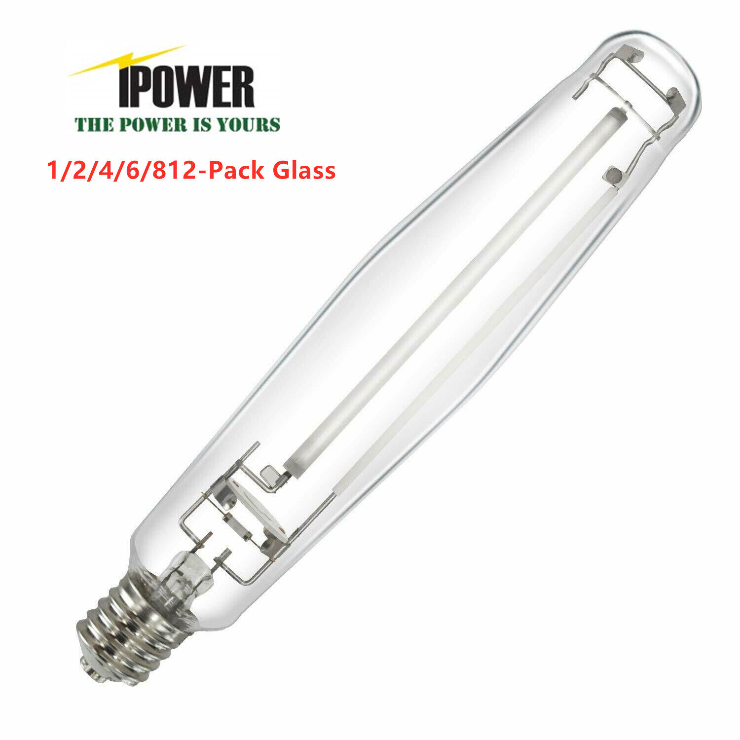 iPower 1000 Watt High Pressure Sodium HPS Grow Light Bulb Lamp 1/2/4/6/12-PACK