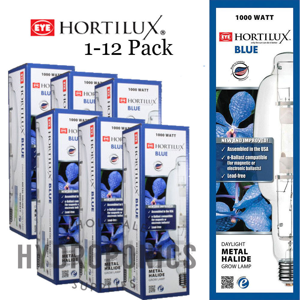 Eye hortilux 1000w Watt Blue Daylight Metal Halide MH Grow Lamp Bulb Light