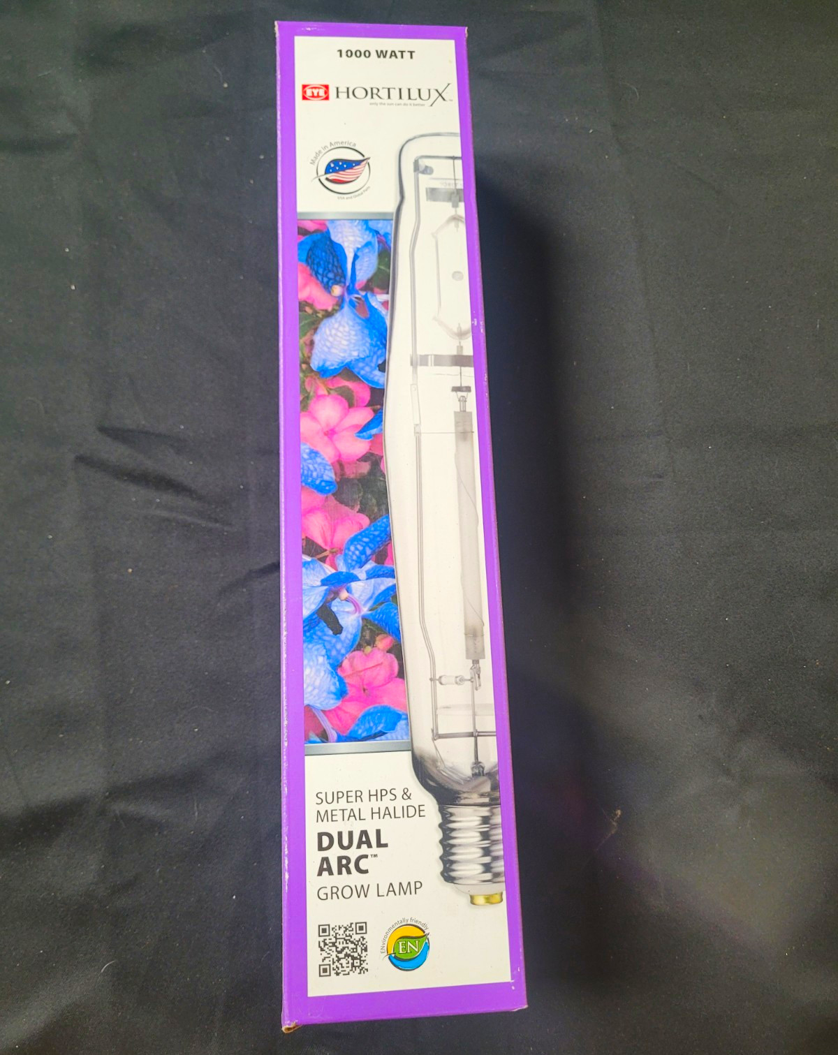Hortilux Dual Arc 1000W HID Grow Lamp HPS & Metal Halide LU1000MH/HTL/EN NiB