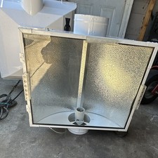 Yield Master II White/Silver Metal Grow Light Reflector/Hood Air-Cooled 8 in picture