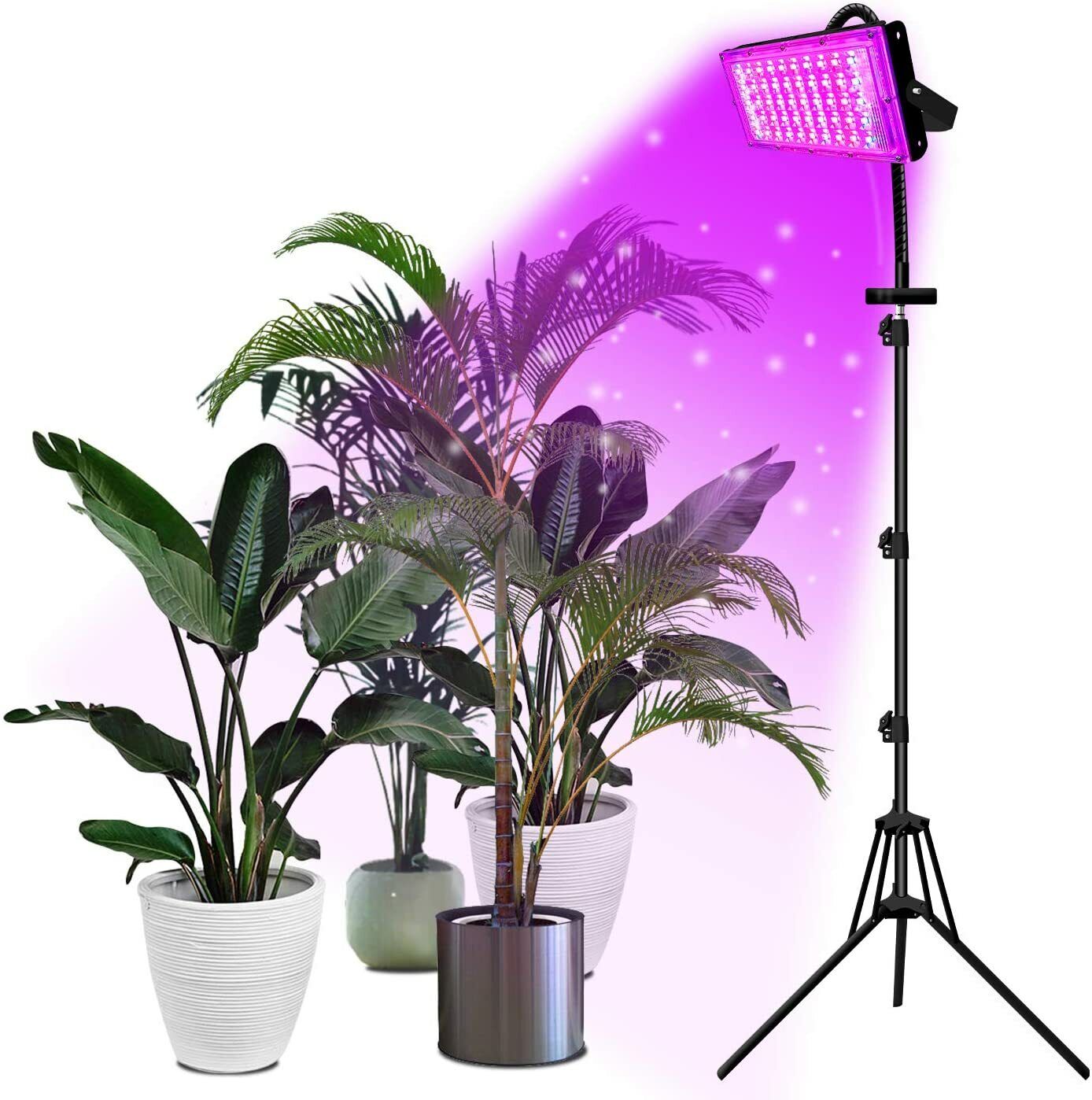 Growing Light with Stand Full Spectrum 150W LED Floor Plant Light Indoor Plant