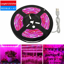USB SMD 5050 LED Strip Grow Light Lamp Full Spectrum For Plant Veg / DC 5V 4:1 picture