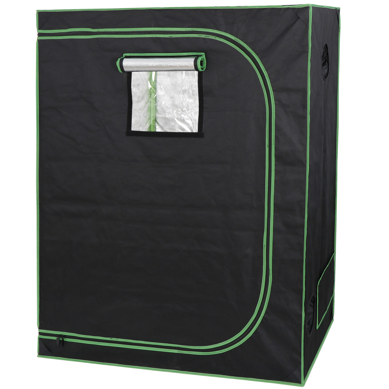 Hydroponic Grow Tent with Observation Window and Floor Tray Plant Growing  2'x4'
