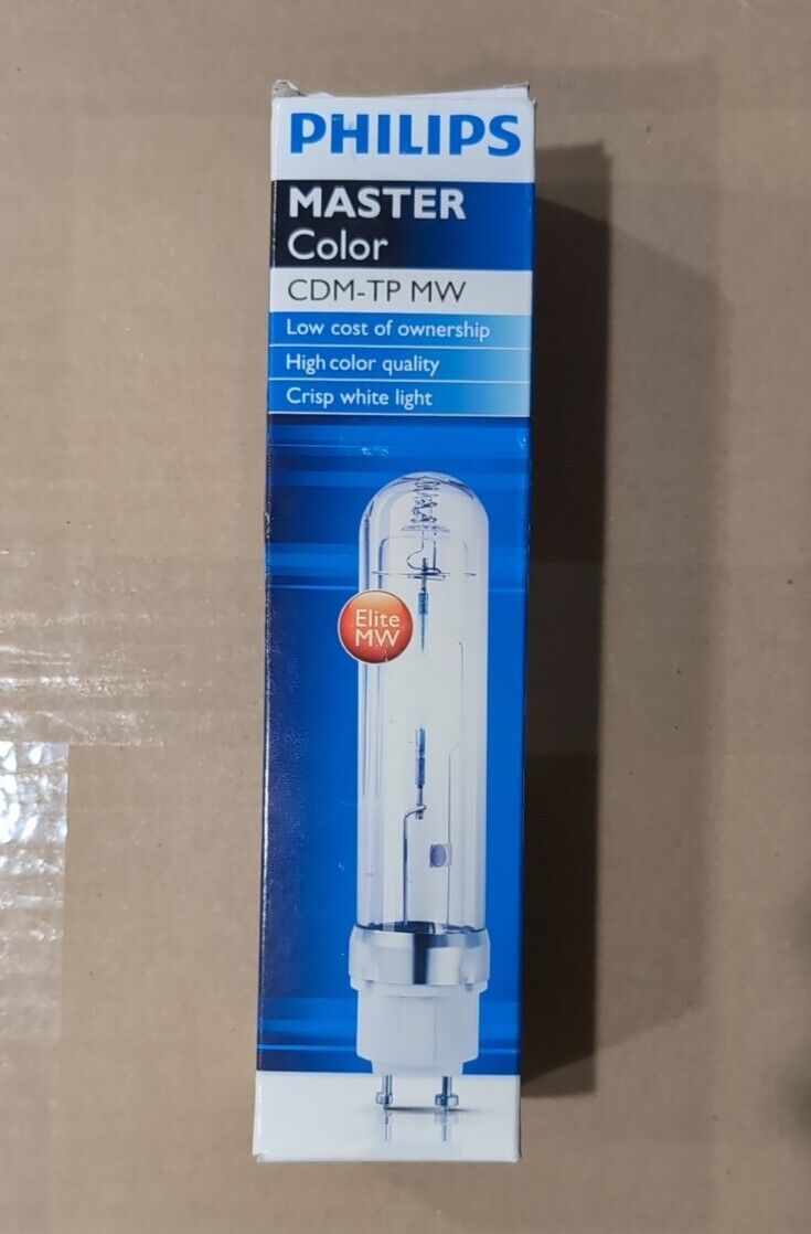 Philips Master Color CDM-TP MW Crisp White Light 315W Grow Lamp Bulb - T12 Elite