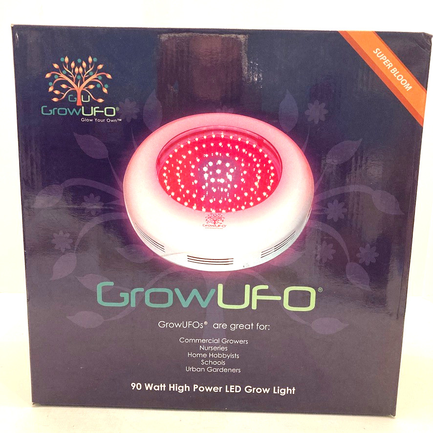 GrowUFO 90 W LED Grow Light Indoor Garden Greenhouse Hang Kit Sunshine Systems