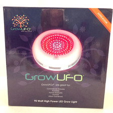 GrowUFO 90 W LED Grow Light Indoor Garden Greenhouse Hang Kit Sunshine Systems picture