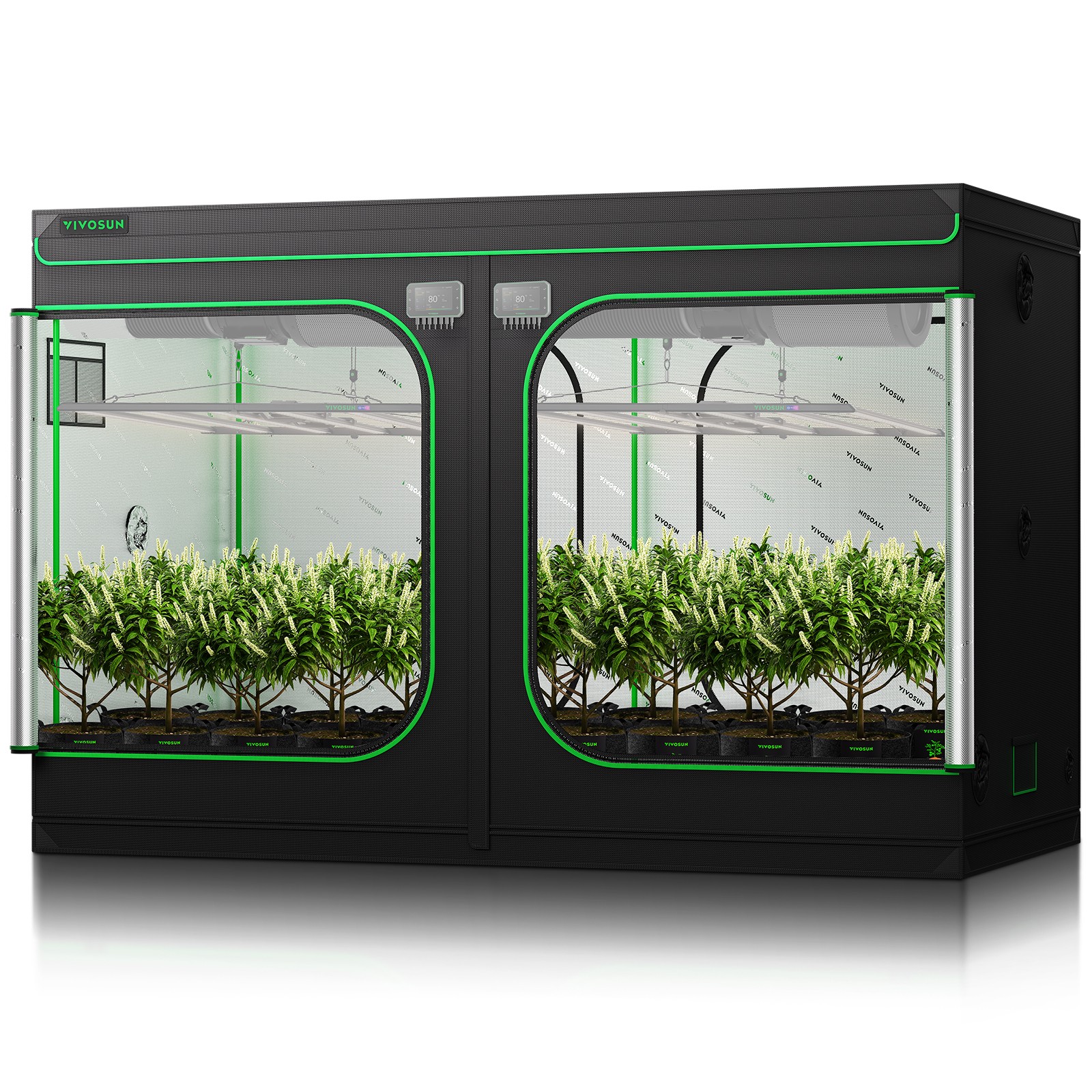 VIVOSUN Indoor Grow Tent 10\'x5\' Non toxic Mylar Room Reflective 120\
