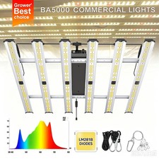 Spider 5000W LED Greenhouse Grow Light 5x5 4x4ft Veg Flower Full Spectrum Light picture