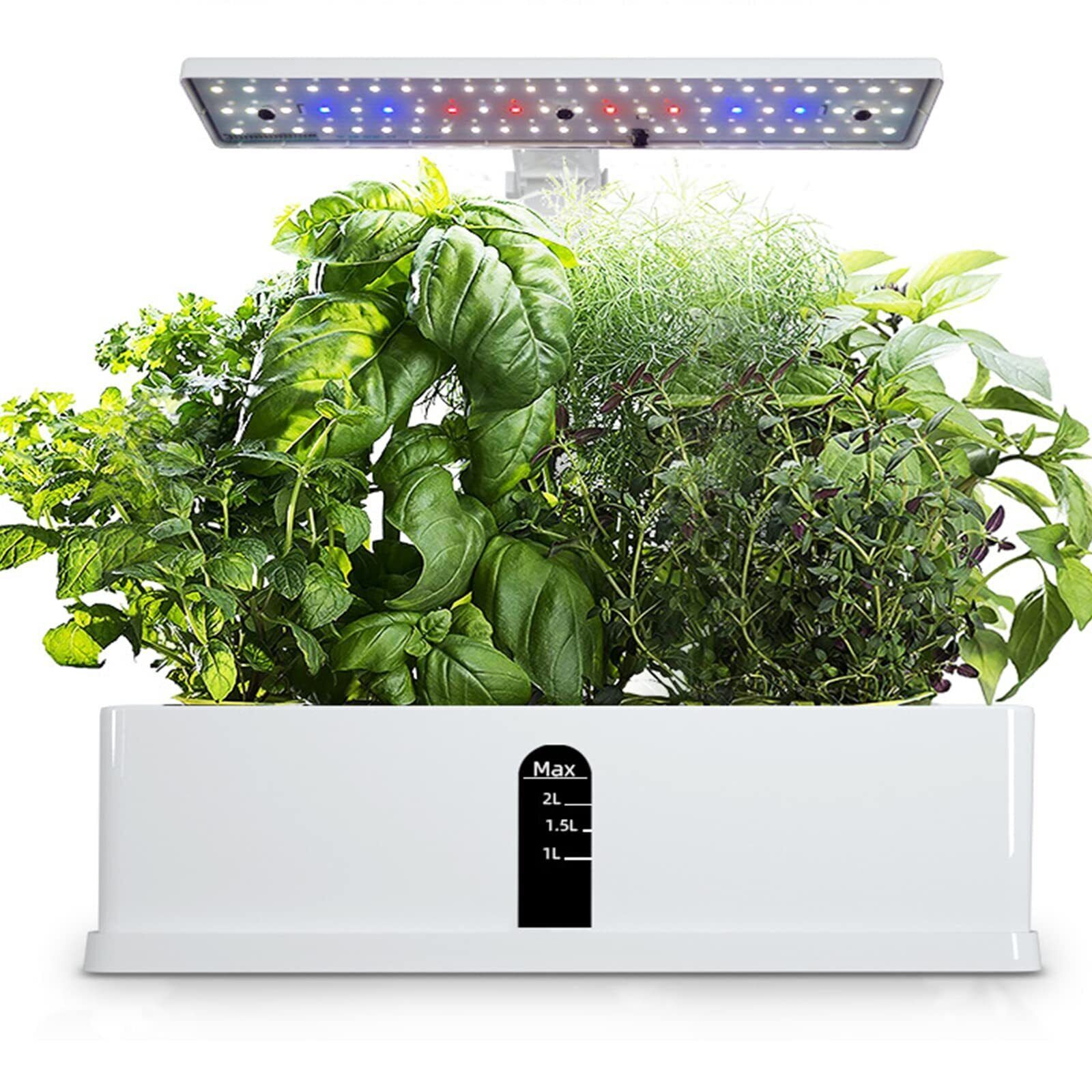 Hydroponics Growing System, 9 Pods Indoor Gardening System,with LED Grow Lights