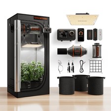 Spider Farmer 2x2ft Grow tent Kits w/SF 1000D LED 4 Ventilation fan Kits+GGS picture