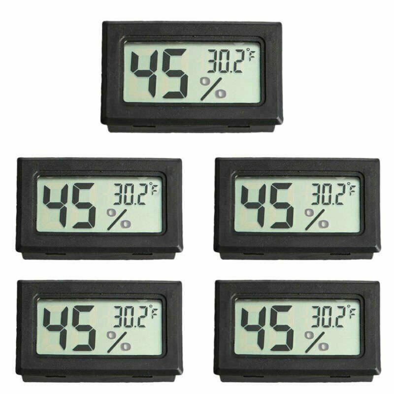 5/10/100x Mini Digital Indoor Thermometer Hygrometer Temperature Humidity Meter
