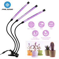 3 HEAD LED PLANT GROW LIGHT FOR INDOOR UV VEG GROWING LAMP USB FULL SPECTRUM picture