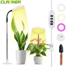 LED Grow Light for Indoor Plants with Stand UV& Full Spectrum Halo Growing Lamp picture