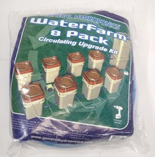 General Hydroponics WaterFarm 8 Pack Circulating Upgrade Kit Sealed New picture