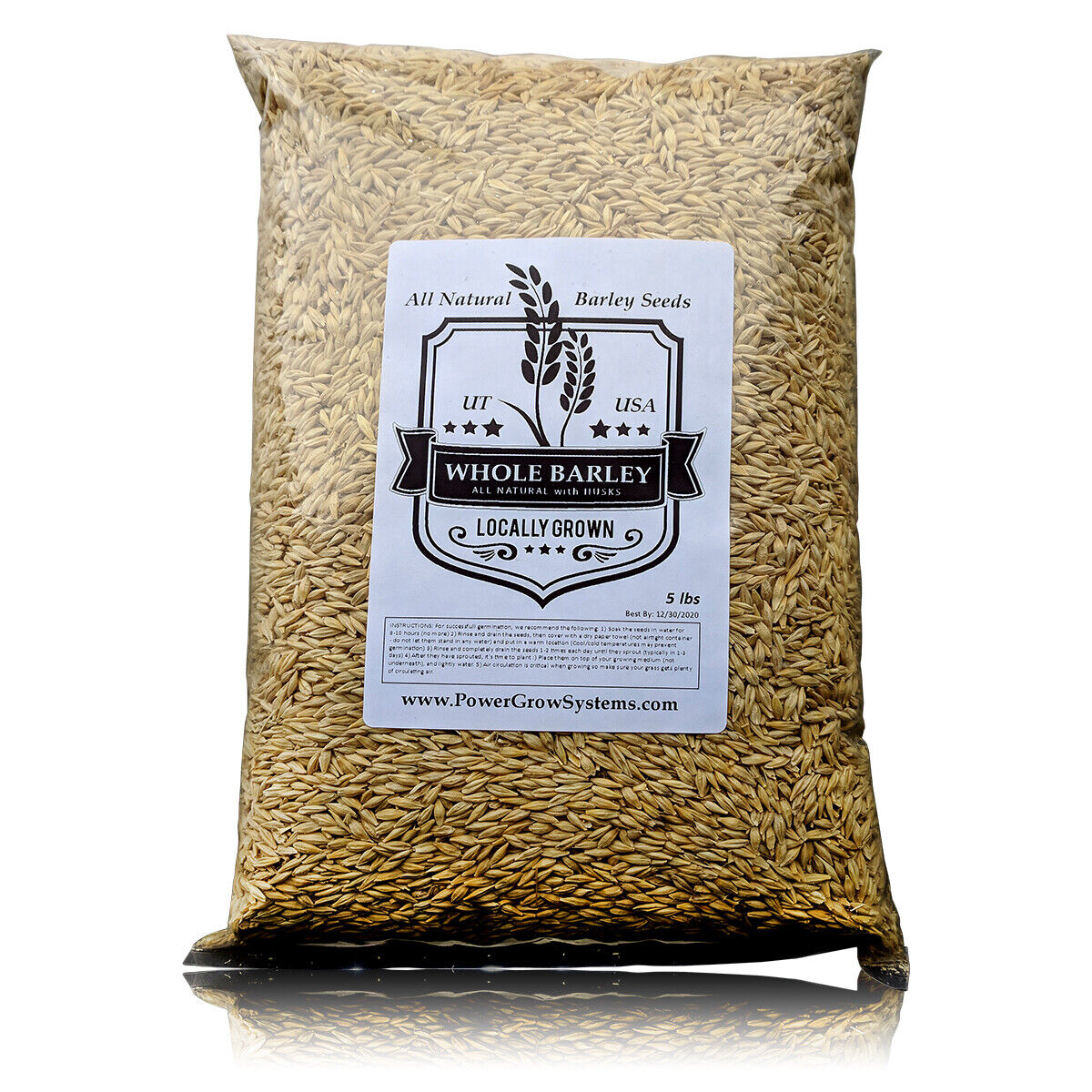 Barley Seeds ðŸ”¥ Bulk 5-10 # Sprouting-Juicing-Malt-Brewing-Beer Making NONGMO