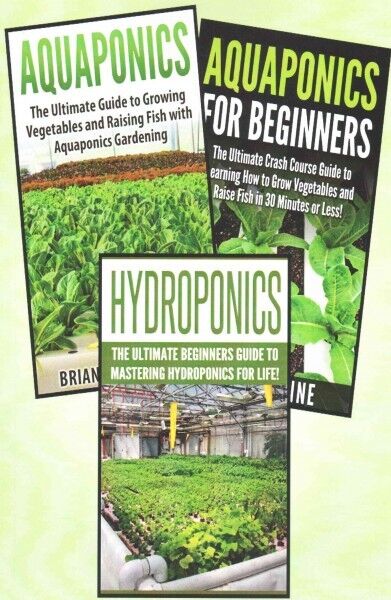 Aquaponics, Hydroponics and Aquaponics for Beginners, Paperback, Like New Use...