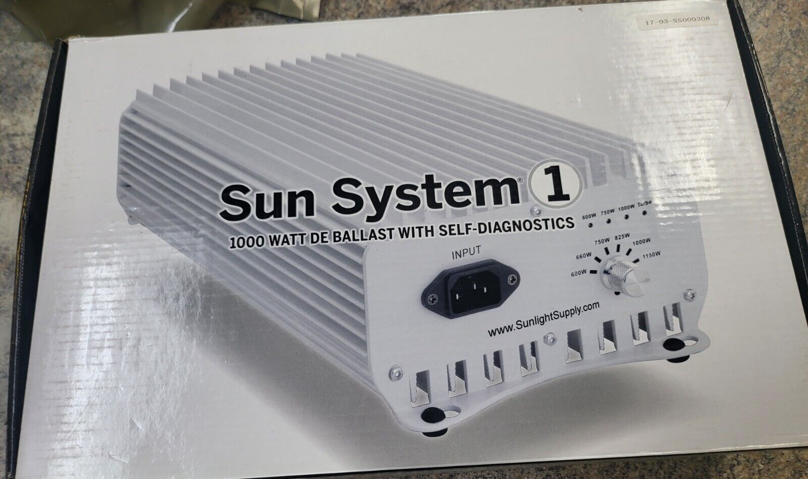 Sun System 1 - 1000 Watt Ballast