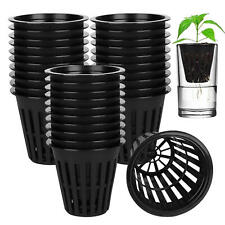 50/100pcs Net Pots Hydroponic Plant Net Cup Mesh Pot Basket Aquaponic Aeroponic picture