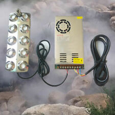 Mist Maker 10 Head Ultrasonic Mist Fogger with Power Supply Fogger Humidifier picture