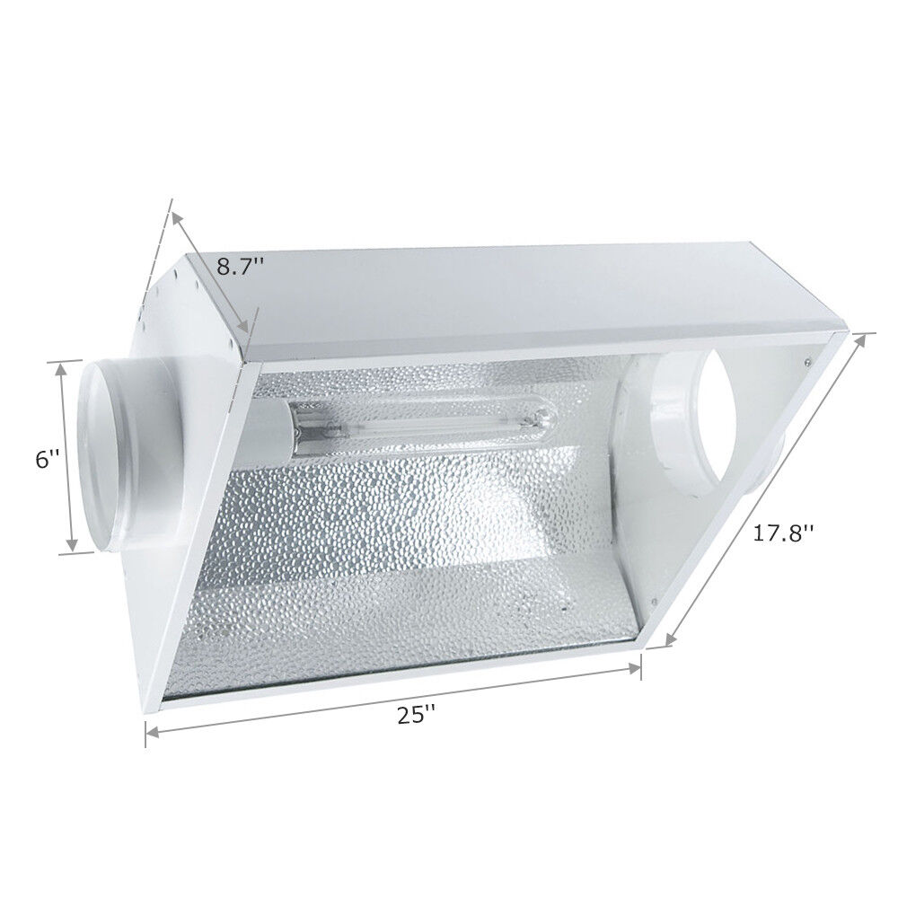 iPower Grow Light Reflector Hood for HPS MH Bulb + Hanger