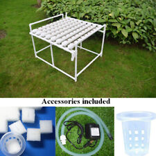 Hydroponic Grow Kit Plant Growing System 8 Pipes 72 Sites for Leafy Vegetables picture