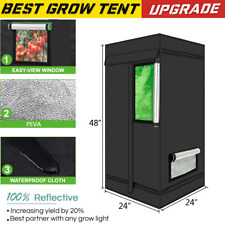 2'x4' Hydroponic Grow Tent with Observation Window and Floor Tray Plant Growing picture