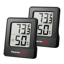 2pcs mini  LCD Digital Indoor Hygrometer Thermometer Humidity Monitor Meter picture