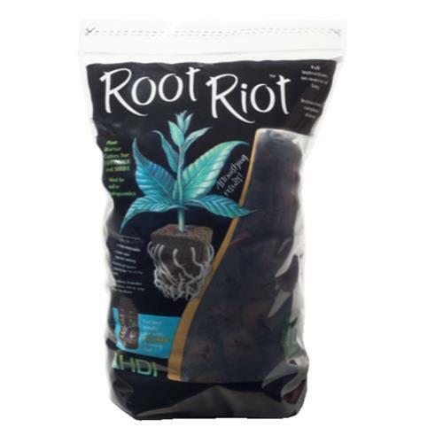 Root Riot 100 Replacement Cubes - organic seed moistened starter plugs